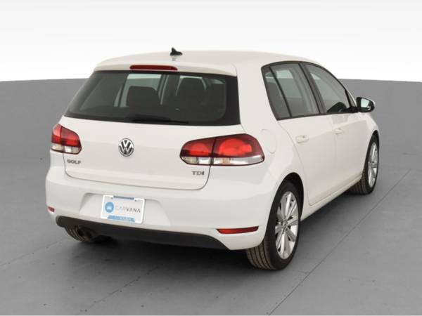 2012 VW Volkswagen Golf TDI Hatchback 4D hatchback White - FINANCE -... for sale in Dayton, OH – photo 10