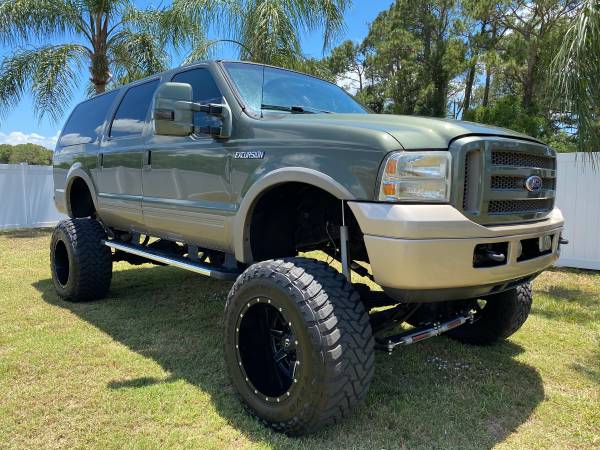 2001 Ford Excursion 7 3 DIESEL 4x4 LIFTED RUST FREE TRUCK! COLD A/C for sale in Punta Gorda, FL – photo 3