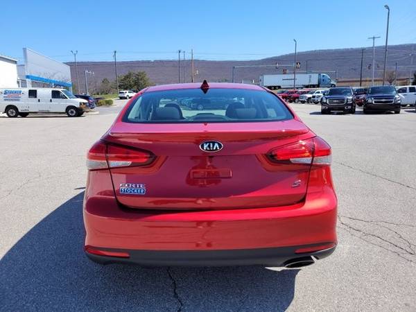2018 Kia Forte S sedan Red - - by dealer - vehicle for sale in State College, PA – photo 19