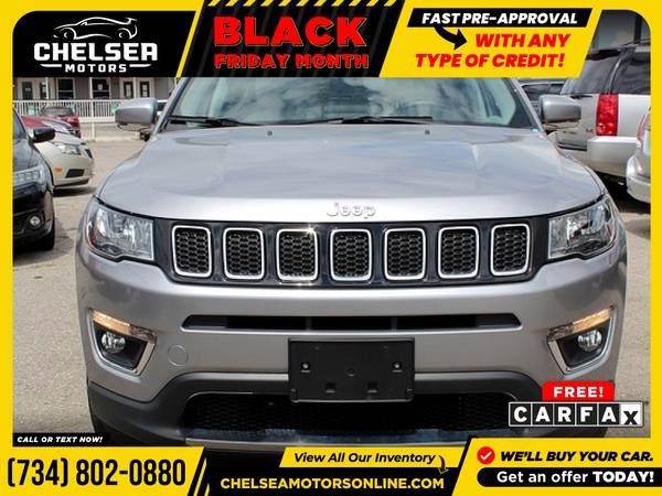 $310/mo - 2017 Jeep *New* *Compass* *Limited* - Easy Financing! -... for sale in Chelsea, MI – photo 10