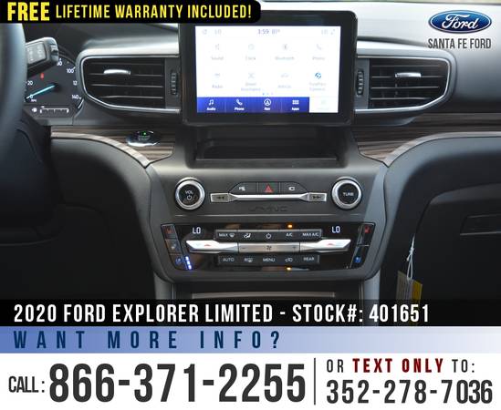 2020 Ford Explorer Limited *** SAVE Over $7,000 off MSRP! *** - cars... for sale in Alachua, FL – photo 12