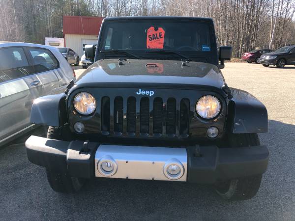 2015 Jeep Wrangler Sahara Unlimited - - by dealer for sale in Cape Porpoise, ME – photo 12