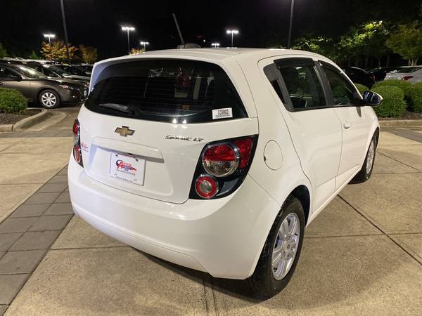 2016 Chevy Chevrolet Sonic LT hatchback Summit White - cars & trucks... for sale in Raleigh, NC – photo 10