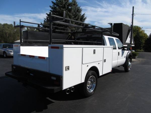 2016 Ford F-450 SD 4X4 Crew Cab Open Utility Body Ladder Rack DRW Die for sale in Spencerport, NY – photo 12