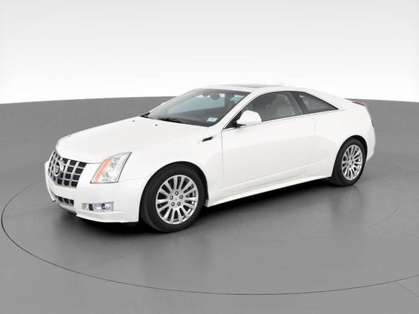 2012 Caddy Cadillac CTS 3.6 Coupe 2D coupe White - FINANCE ONLINE -... for sale in Baltimore, MD – photo 3