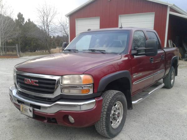 1 owner 2004 GMC 2500 Duramax Crewcab 4x4 - cars & trucks - by owner... for sale in Belgrade, MT – photo 2