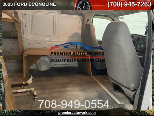 2003 FORD ECONOLINE E150 VAN - cars & trucks - by dealer - vehicle... for sale in Alsip, IL – photo 13