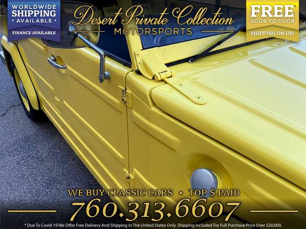 1973 Volkswagen Thing Type 181 Convertible, removable roll bar Wagon for sale in Other, NC – photo 10