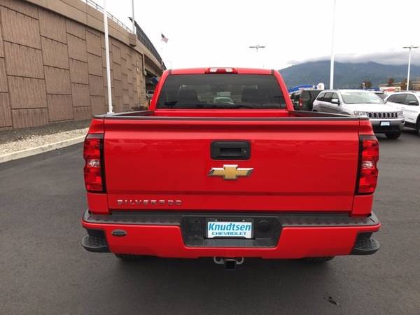 2018 Chevy Chevrolet Silverado 1500 Custom pickup Red Hot - cars &... for sale in Post Falls, MT – photo 4