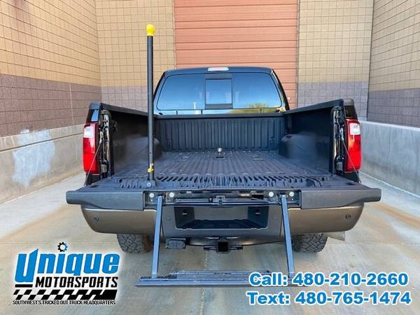 BLACK BEAUTY 2016 FORD F-350 KING RANCH CREW CAB 4X4 SHORTBED 6.7 LI... for sale in Tempe, AZ – photo 7