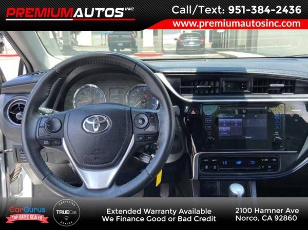 2017 Toyota Corolla SE Sedan - cars & trucks - by dealer - vehicle... for sale in Norco, CA – photo 5