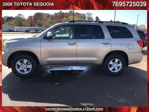 2008 TOYOTA SEQUOIA SR5 - cars & trucks - by dealer - vehicle... for sale in Flowood, MS – photo 2