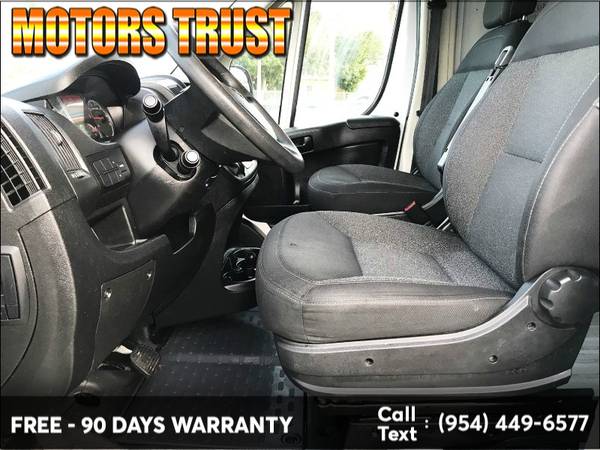 2017 Ram ProMaster Cargo Van 2500 High Roof 159" WB BAD CREDIT NO... for sale in Miami, FL – photo 15