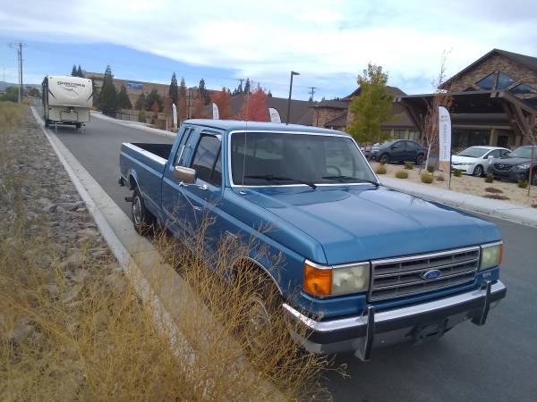 1990 Ford F250 xlt lariat camper special for sale in Reno, NV – photo 2