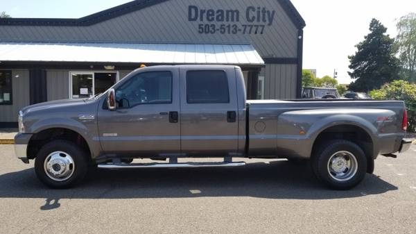 2006 Ford F350 Super Duty Crew Cab Diesel 4x4 Lariat Pickup 4D 8 ft T for sale in Portland, OR – photo 2
