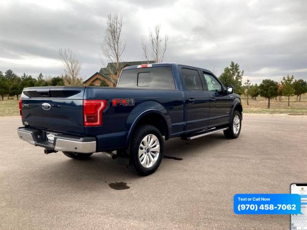 2016 Ford F-150 F150 F 150 4WD SuperCrew 145 Lariat - CALL/TEXT for sale in Sterling, CO – photo 7