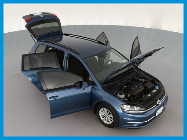 2018 VW Volkswagen Golf SportWagen TSI S Wagon 4D wagon Blue for sale in Las Vegas, NV – photo 21