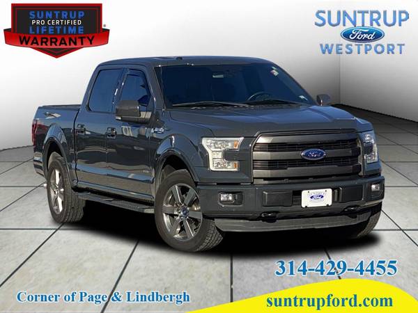 2016 Ford F-150 Lariat - - by dealer - vehicle for sale in Saint Louis, MO – photo 2