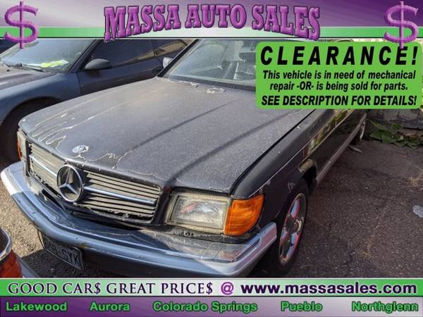 1986 MERCEDES-BENZ 560 - cars & trucks - by dealer - vehicle... for sale in Lakewood, CO – photo 2