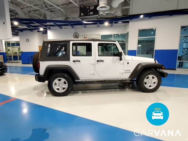 2017 Jeep Wrangler Unlimited Sport SUV 4D suv White - FINANCE ONLINE... for sale in Topeka, KS – photo 12