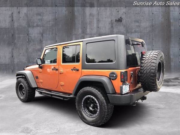 2011 Jeep Wrangler 4x4 4WD Unlimited Sport SUV - cars & trucks - by... for sale in Milwaukie, OR – photo 4