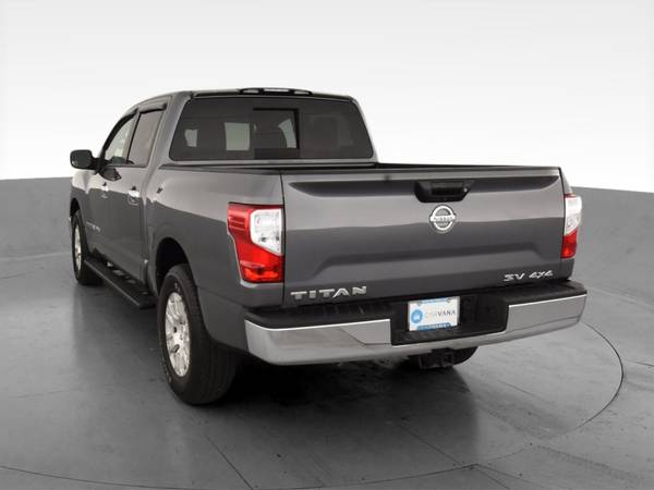 2019 Nissan Titan Crew Cab SV Pickup 4D 5 1/2 ft pickup Gray -... for sale in Albuquerque, NM – photo 8