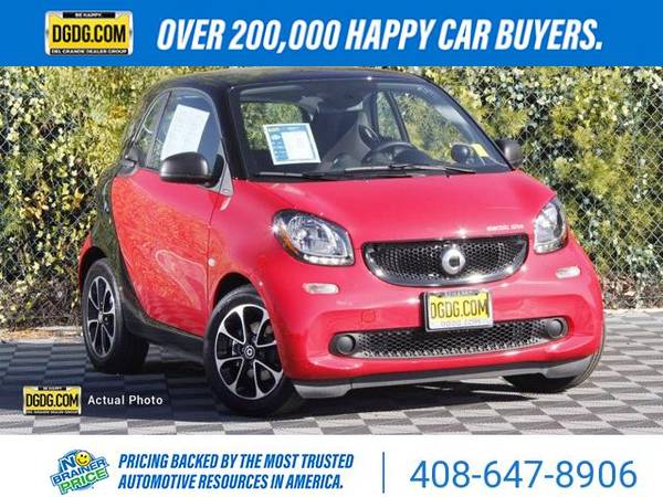 2017 smart Fortwo electric drive Passion coupe Red - cars & trucks -... for sale in San Jose, CA