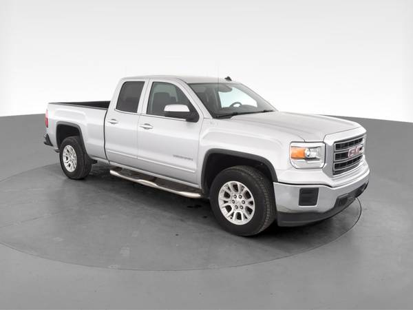 2014 GMC Sierra 1500 Double Cab SLE Pickup 4D 6 1/2 ft pickup Silver... for sale in Naples, FL – photo 15