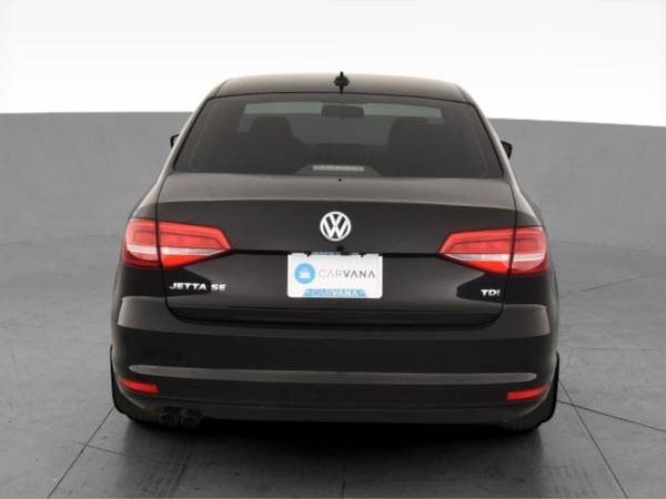 2015 VW Volkswagen Jetta 2.0L TDI SE Sedan 4D sedan Black - FINANCE... for sale in Fort Collins, CO – photo 9