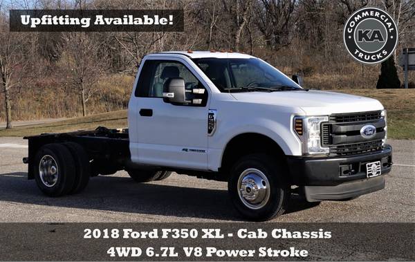 2018 Ford F550 XL - 9ft Flatbed - 4WD 6.7L V8 Utility Dump Box Truck... for sale in Dassel, OR – photo 6