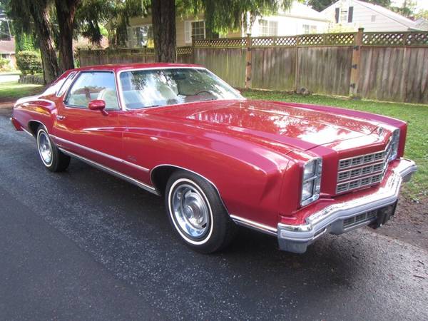 1977 Chevrolet Monte Carlo - cars & trucks - by dealer - vehicle... for sale in Shoreline, WA – photo 2
