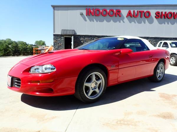 1998 Chevrolet Camaro SS Z28 CONVERTIBLE 6 SPEED 5.7L V8 ONLY 25K MILE for sale in Gretna, IA – photo 4