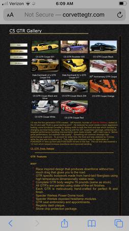 1999 corvette GTR 1 of 29 built - cars & trucks - by owner - vehicle... for sale in Kent, NY – photo 6