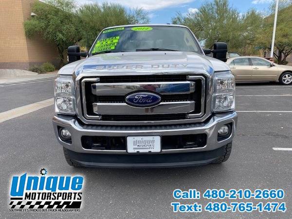 2014 FORD F-250 CREW CAB LARIAT ~ LOW MILES ~ 6.7L TURBO DIESEL TRUC... for sale in Tempe, AZ – photo 2