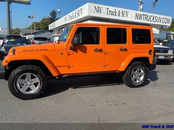 2012 Jeep Wrangler Unlimited Rubicon - 4X4 - cars & trucks - by... for sale in Milwaukee, OR – photo 2