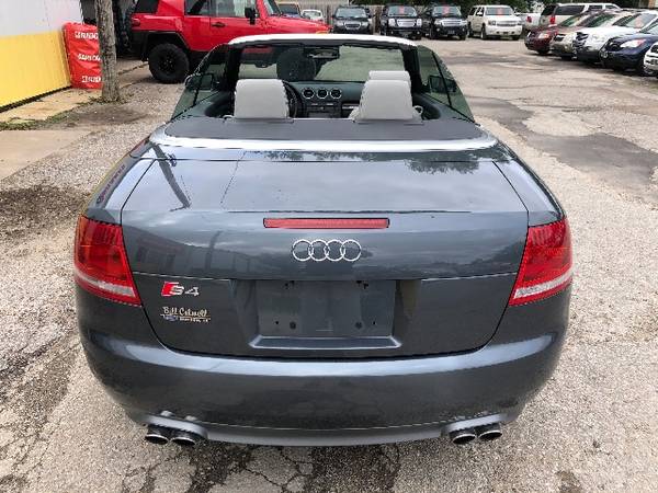 2007 AUDI S4 CONVERTIBLE+LOW MILES+SERVICED+340HP+FINANCING+WARRANTY for sale in CENTER POINT, IA – photo 8