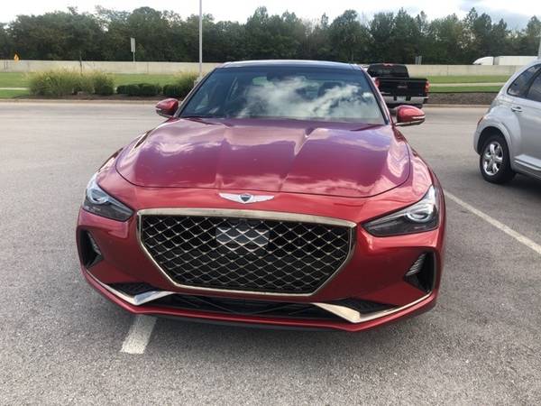 2019 Genesis G70 3.3T Dynamic sedan Havana Red for sale in Fayetteville, AR – photo 2