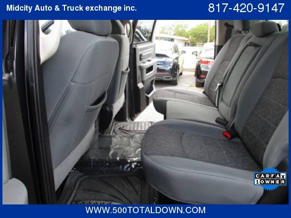 2015 Ram 1500 4WD Crew Cab 140.5" SLT 500totaldown.com .. low monthly for sale in Haltom City, TX – photo 14