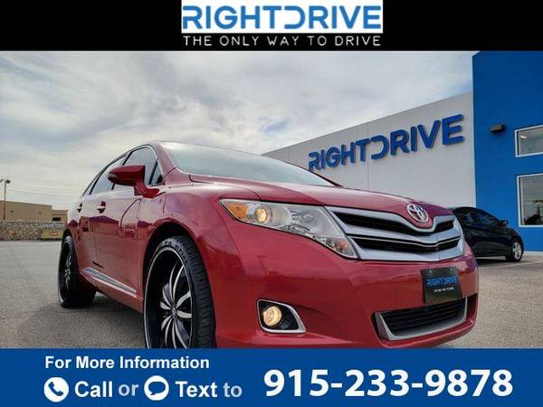 2015 Toyota Venza XLE Wagon 4D wagon RED - - by dealer for sale in El Paso, TX