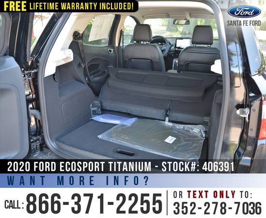 *** 2020 FORD ECOSPORT TITANIUM *** SAVE Over $5,000 off MSRP! -... for sale in Alachua, FL – photo 19