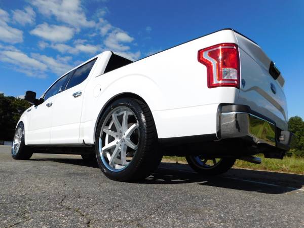5/7 LOWERED 15 FORD F-150 XLT SUPERCREW 5.0L COYOTE *24X10 KMC*... for sale in KERNERSVILLE, NC – photo 7