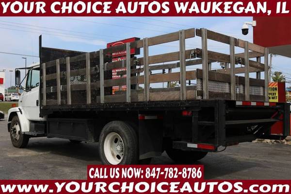2000 FREIGHTLINER FL60 FLAT BED DIESEL TRUCK DRW GOOD TIRES F56484 -... for sale in WAUKEGAN, IL – photo 5