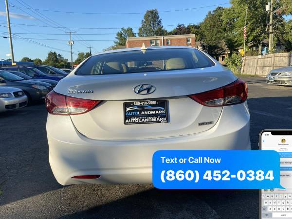 2013 Hyundai Elantra Limited Tech* SEDAN* LOADED* 1.8L* WOW* CARFAX*... for sale in Plainville, CT – photo 4