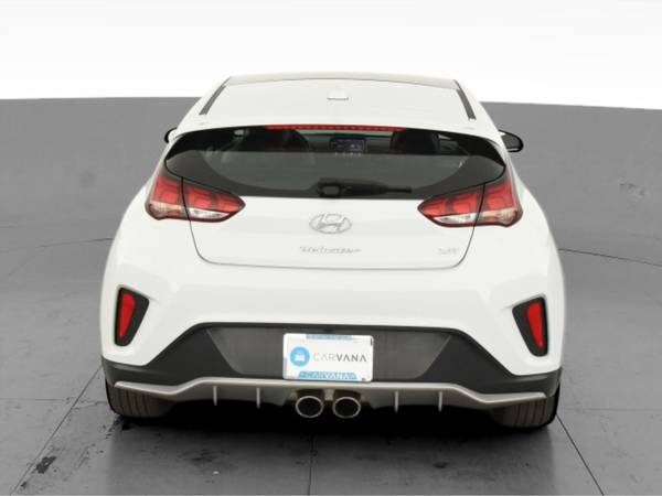 2019 Hyundai Veloster Turbo Coupe 3D coupe White - FINANCE ONLINE -... for sale in Fort Collins, CO – photo 9