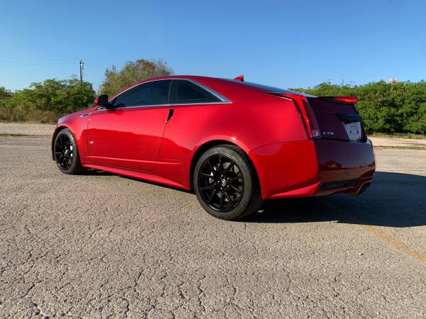 2011 Cadillac CTS-V 6.2L Supercharged Beautiful CRYSTAL RED - cars &... for sale in Galveston, LA – photo 2