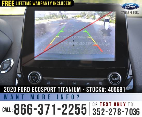 2020 FORD ECOSPORT TITANIUM SAVE Over 8, 000 off MSRP! for sale in Alachua, FL – photo 13