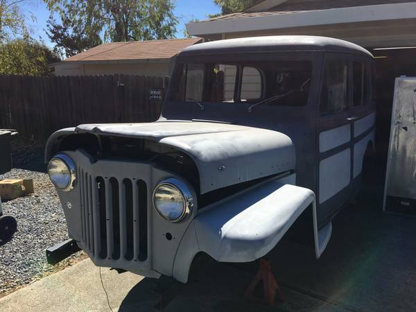 55 Willys Wagon Project for sale in Auburn , CA – photo 2