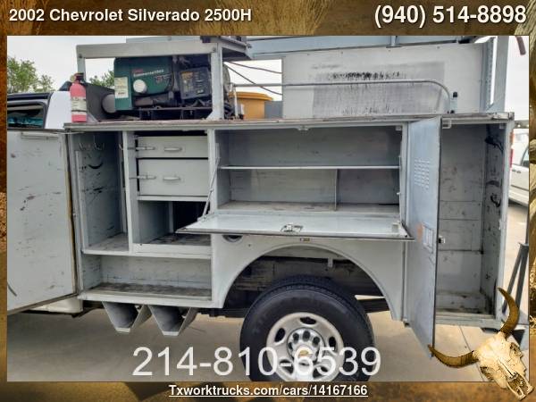 2002 Chevrolet Silverado 2500HD Service Work Truck - LOW ORIGINAL for sale in Denton, TX – photo 10