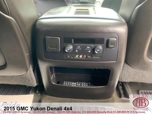 2015 GMC Yukon Denali 4X4 SUPER CLEAN EASY APPROVAL for sale in Syracuse, NY – photo 14