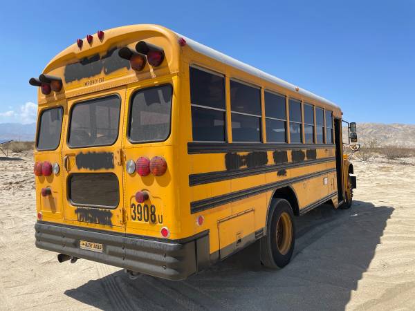 International 3800 medium size school bus skoolie tiny home - cars & for sale in Desert Hot Springs, CA – photo 5